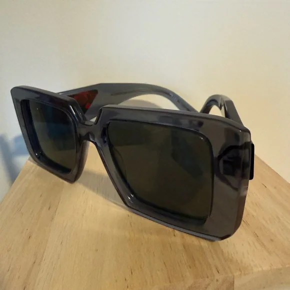 Prada Black and Red Sunglasses